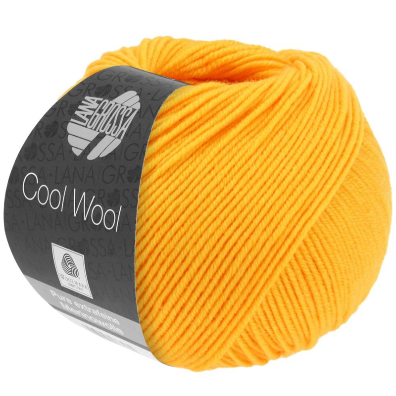 Lana Grossa Cool Wool 2085 Słoneczny żółty