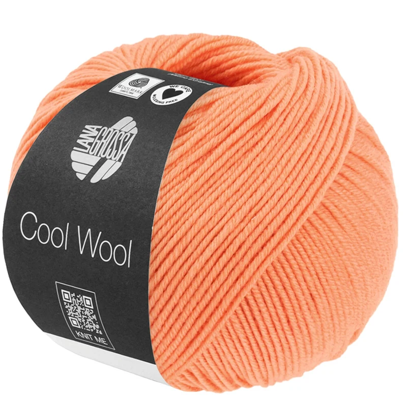 Lana Grossa Cool Wool 2123 Pomarańczowy łososiowy