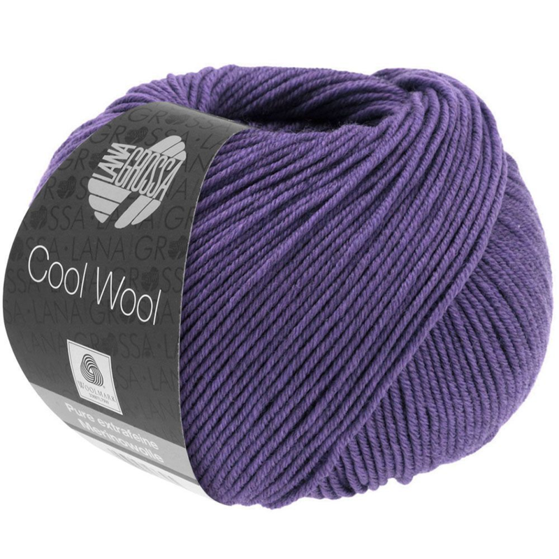 Lana Grossa Cool Wool 2100 Czerwono-fioletowy