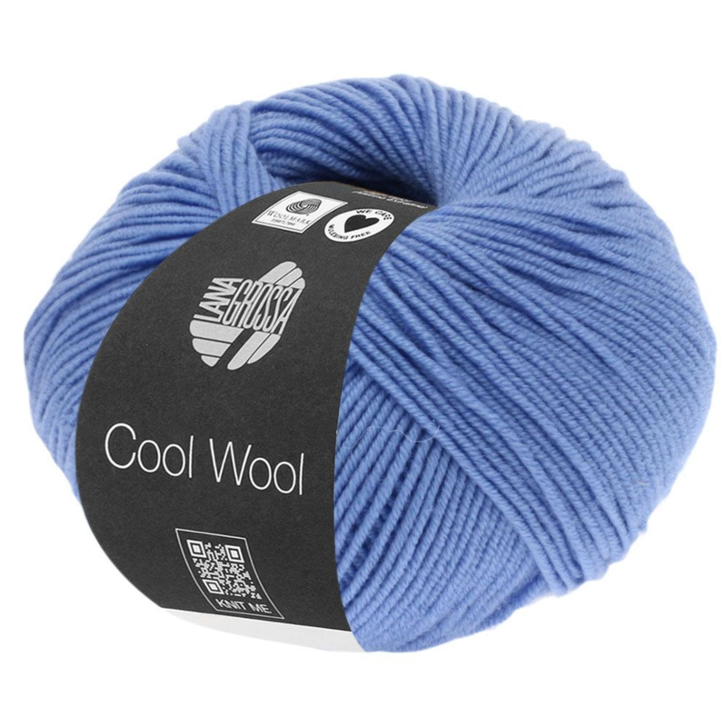 Lana Grossa Cool Wool 463 Bławatek niebieski