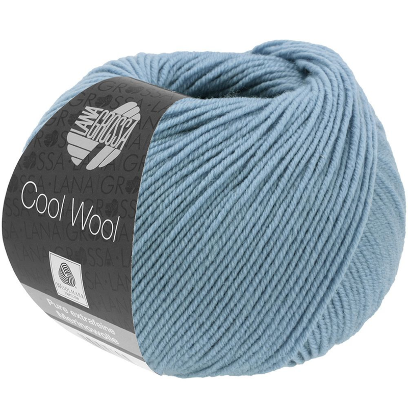 Lana Grossa Cool Wool 2102 Niebiesko-szary