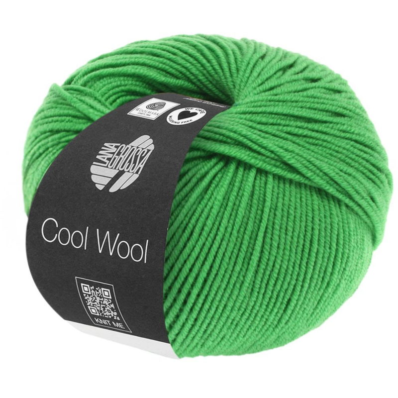 Lana Grossa Cool Wool 504 Jabłkowy zielony