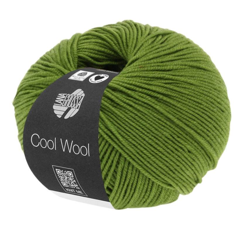 Lana Grossa Cool Wool 471 Limonkowy zielony