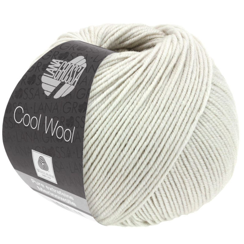 Lana Grossa Cool Wool 2076 Muszlowy szary