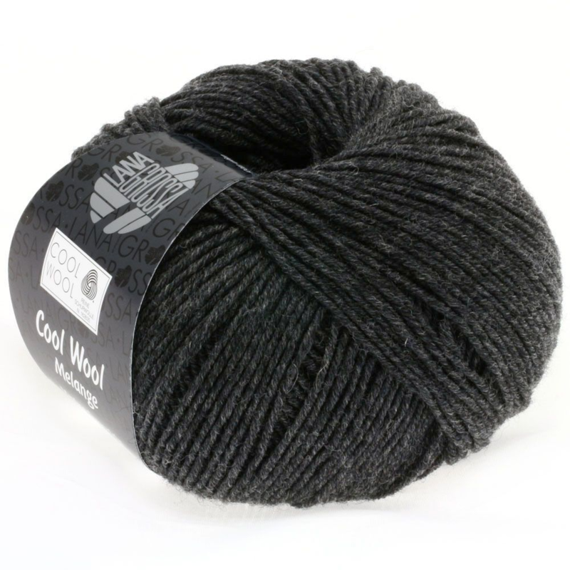 Lana Grossa Cool Wool 444 Antracytowy