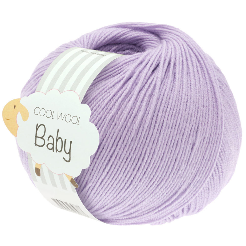 Lana Grossa Cool Wool Baby 268 Liliowy