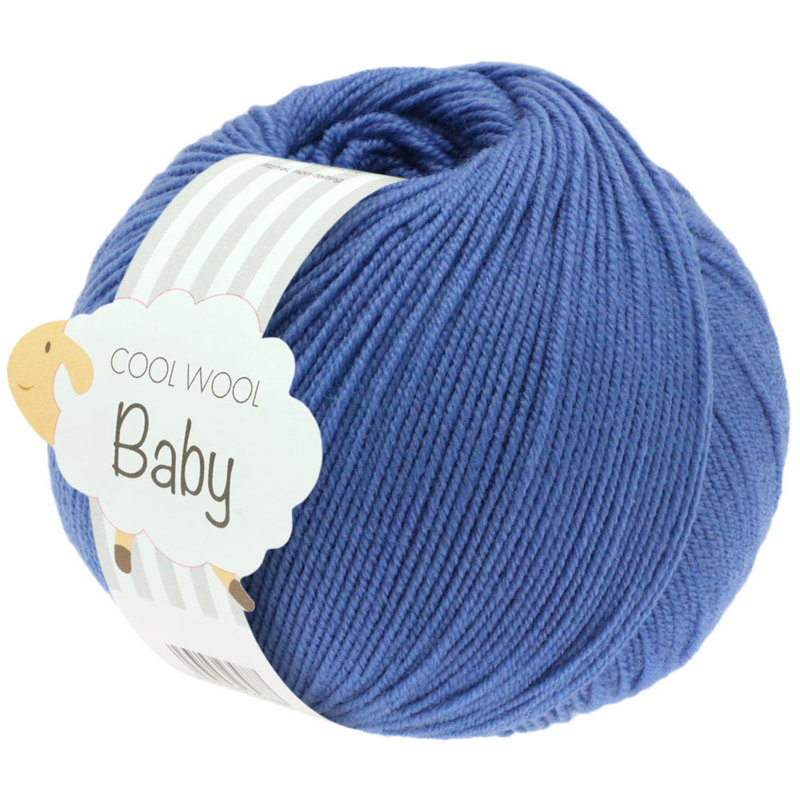 Lana Grossa Cool Wool Baby 209 Niebieski