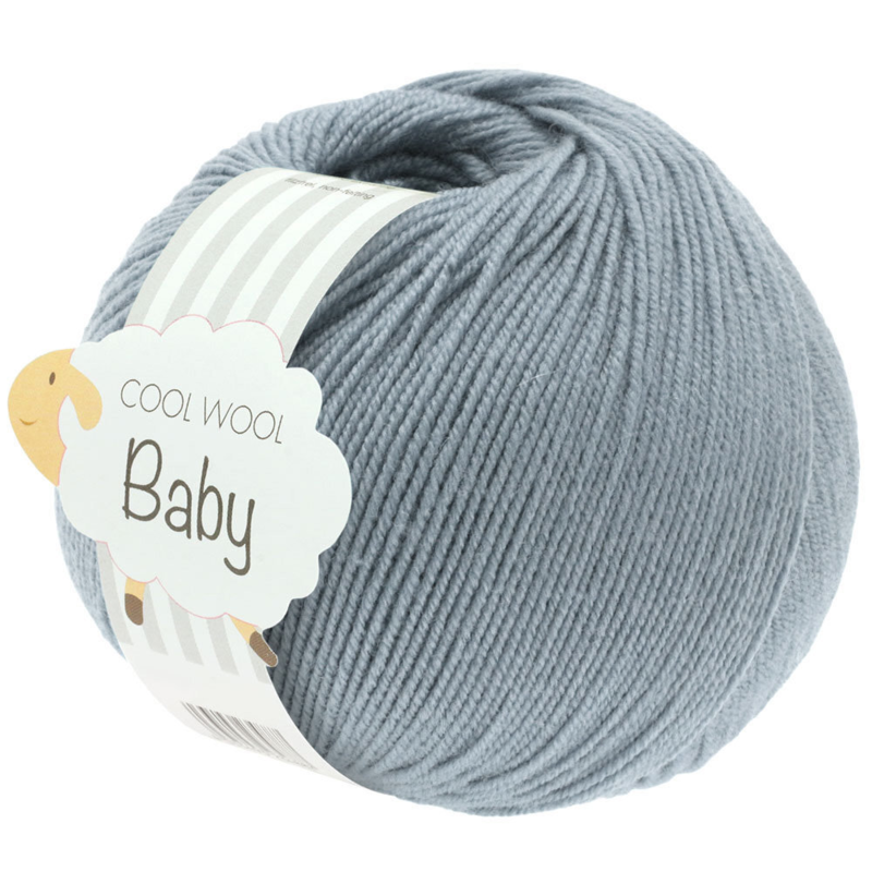 Lana Grossa Cool Wool Baby 264 Szaroniebieski