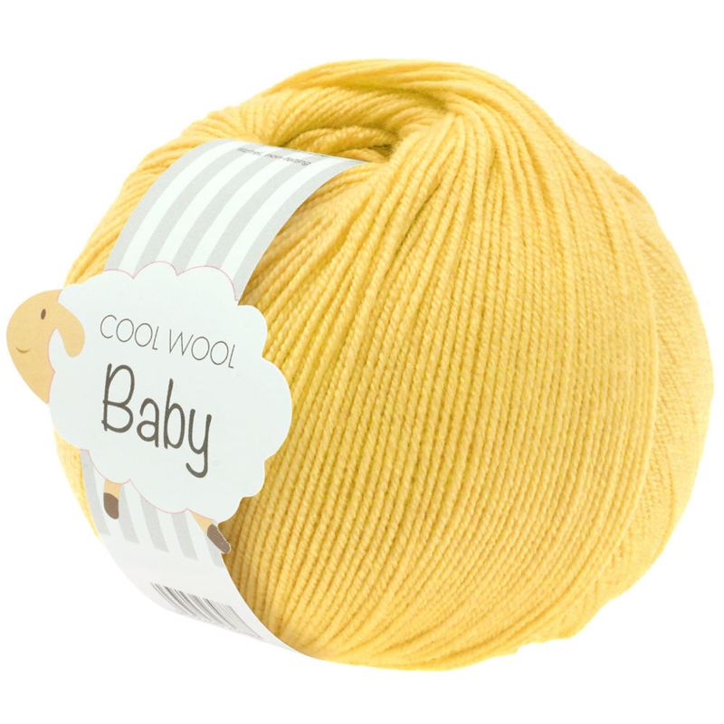 Lana Grossa Cool Wool Baby 273 Żółty