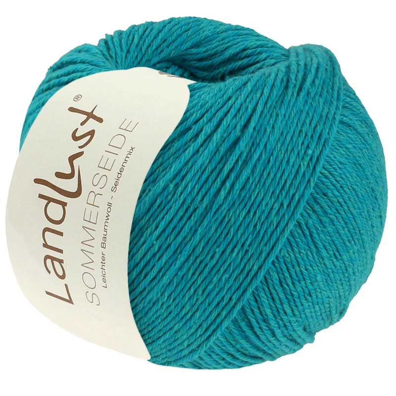 Lana Grossa Landlust Sommerseide 63 Zielony jeziorny