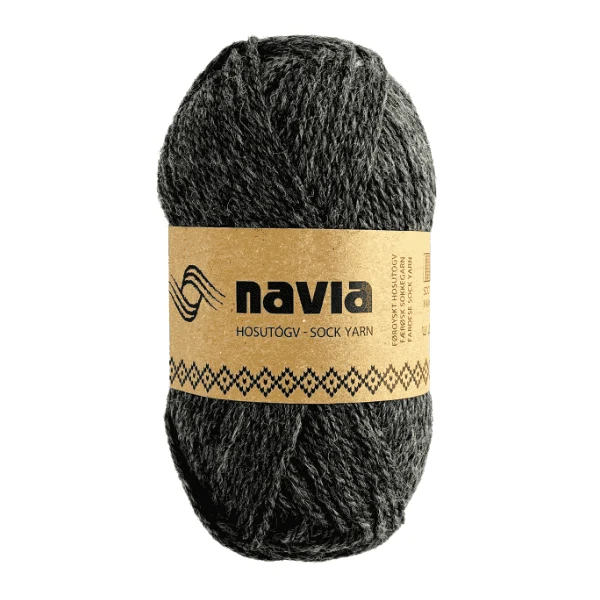 Navia Sock Yarn 503 Średni szary