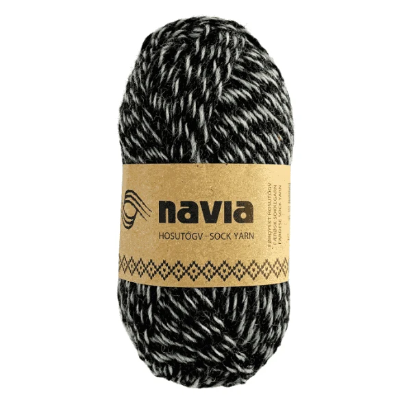 Navia Sock Yarn 515 Nakrapiany ciemny / jasny