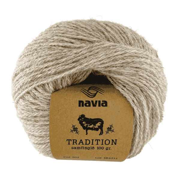 Navia Tradition 902 Jasnoszary 100g
