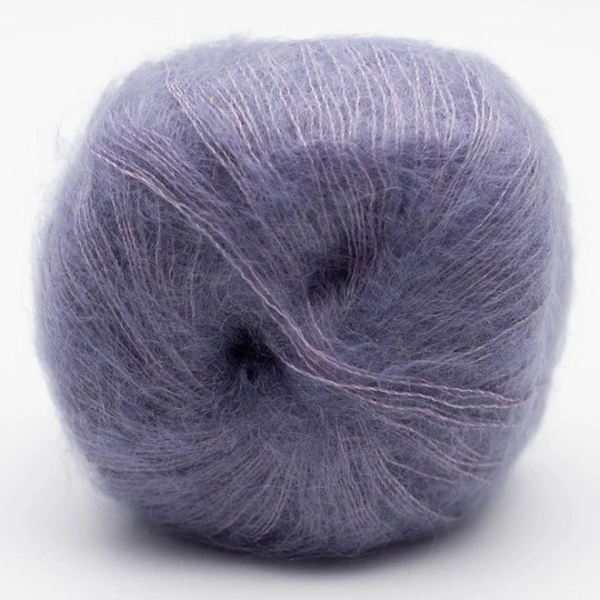 Kremke Soul Wool Silky Kid 06-048 Szaro-fioletowy