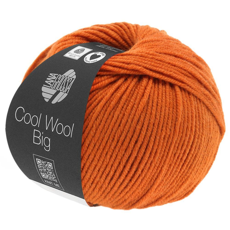 Cool Wool Big 970 Czerwono-pomarańczowy