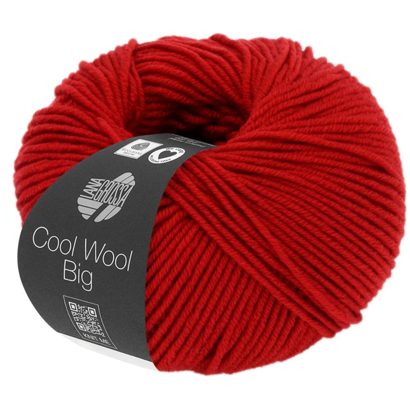 Cool Wool Big 924 Ciemnoczerwony