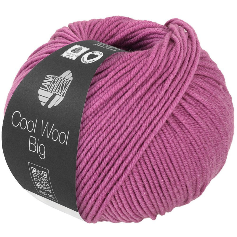 Lana Grossa Cool Wool Big 1031 Różowy