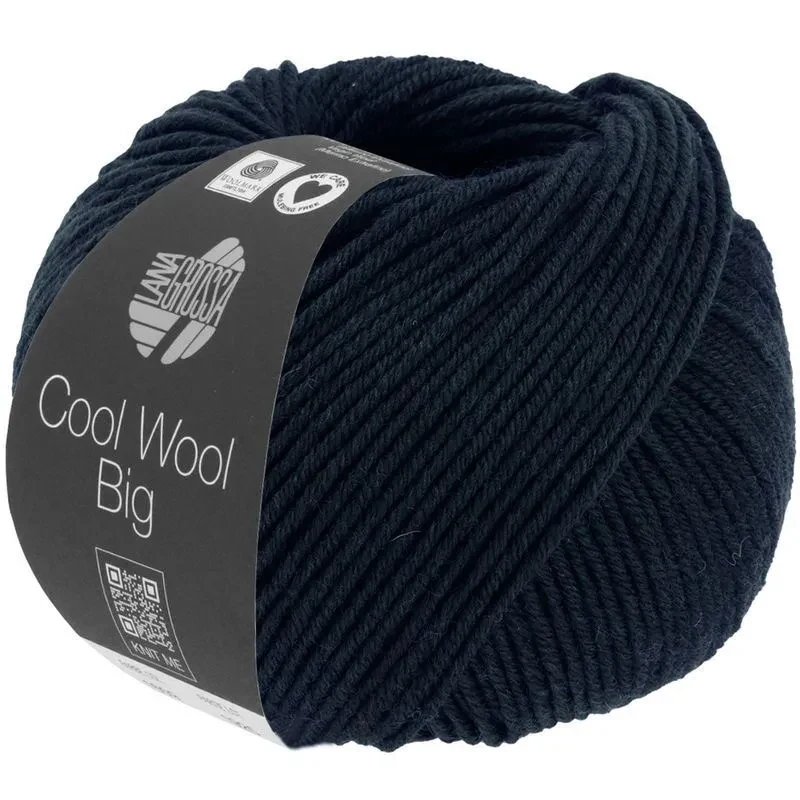 Cool Wool Big 1630 Czarnoniebieski melanż