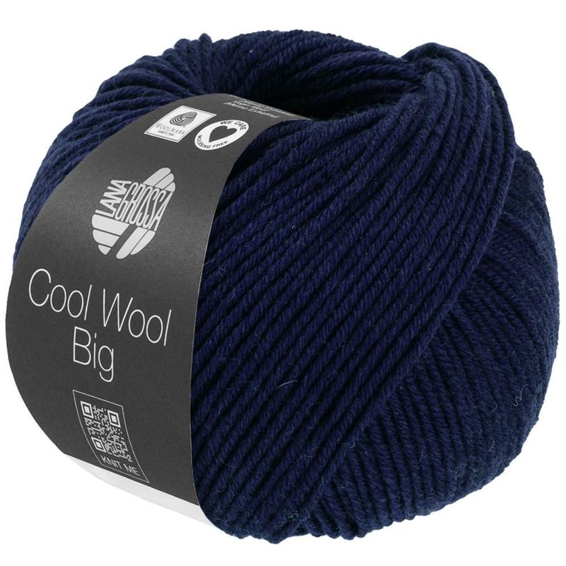 Lana Grossa Cool Wool Big 1694 Granatowy melanż