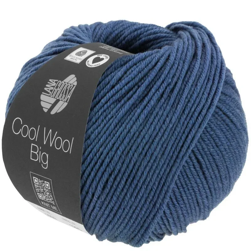 Cool Wool Big 1655 Ciemnoniebieski melanż