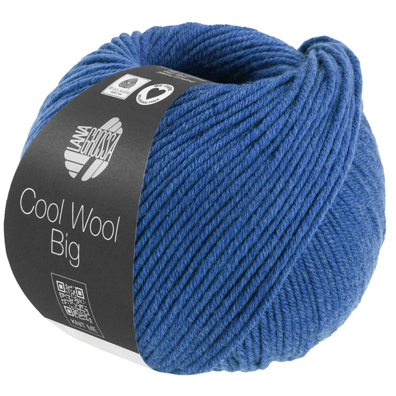 Lana Grossa Cool Wool Big 1703 Niebieski melanż