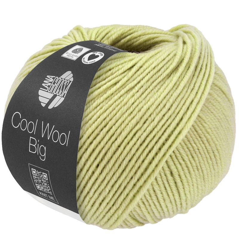 Lana Grossa Cool Wool Big 1029 Brzozowa zieleń