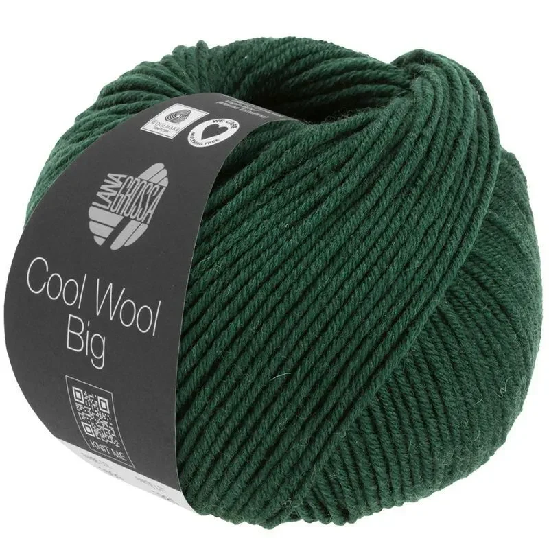 Cool Wool Big 1625 Ciemnozielony melanż