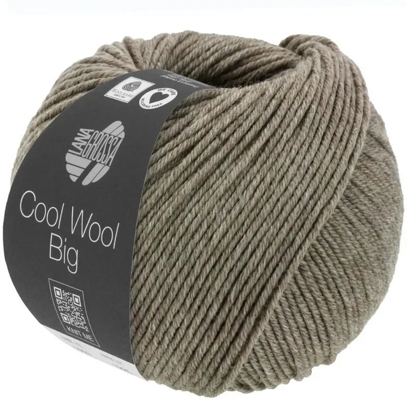 Cool Wool Big 1621 Szarobrązowy melanż