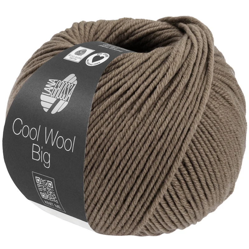 Lana Grossa Cool Wool Big 1708 Taupe melanż