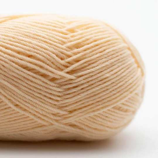 Kremke Soul Wool Edelweiss Alpaka 015 Blada brzoskwinia