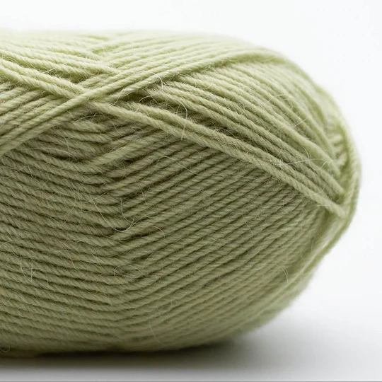 Kremke Soul Wool Edelweiss Alpaka 026 Limonkowa zieleń