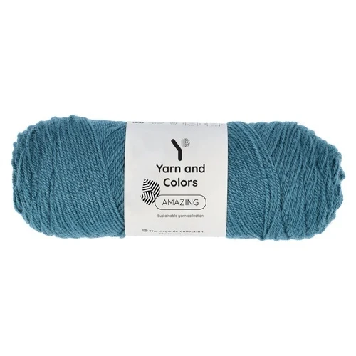 Yarn and Colors Amazing 069 Benzynowy Niebieski