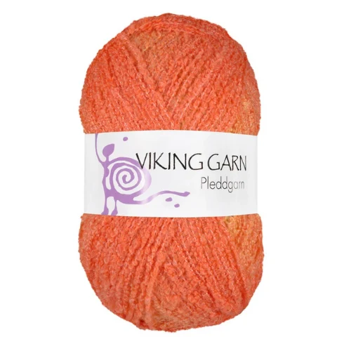 Viking Pleddgarn 752 Żółty/Pomarańczowy