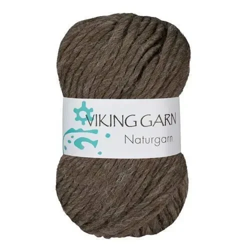 Viking Naturgarn 608 Brązowy