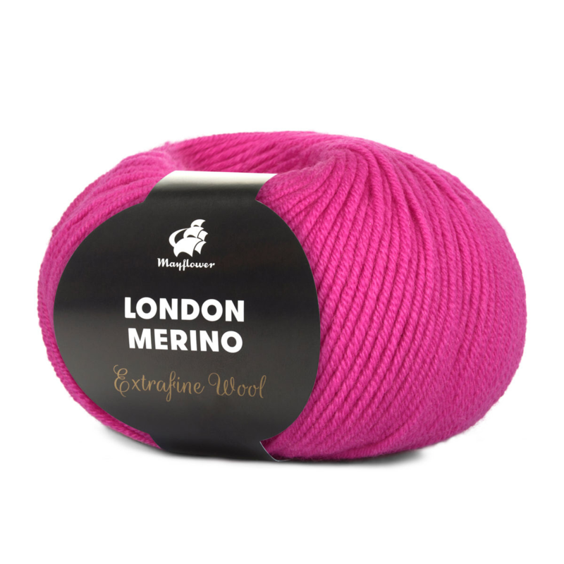 Mayflower London Merino 043 Różowy