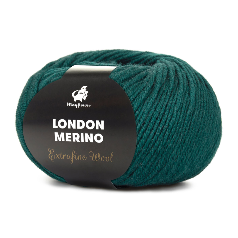 Mayflower London Merino 023 Ciemny świerk