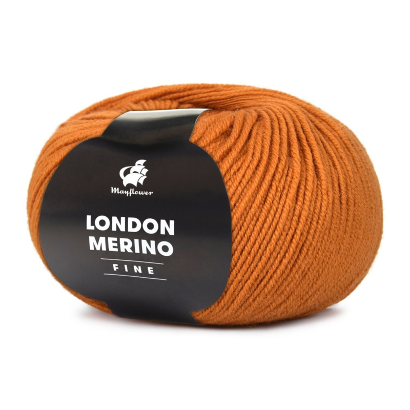 Mayflower London Merino Fine 018 Bursztyn