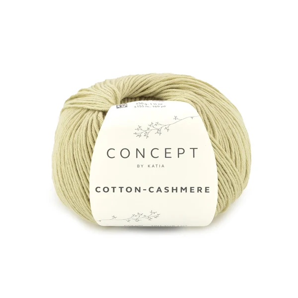 Katia Cotton-Cashmere 92 Zielona herbata