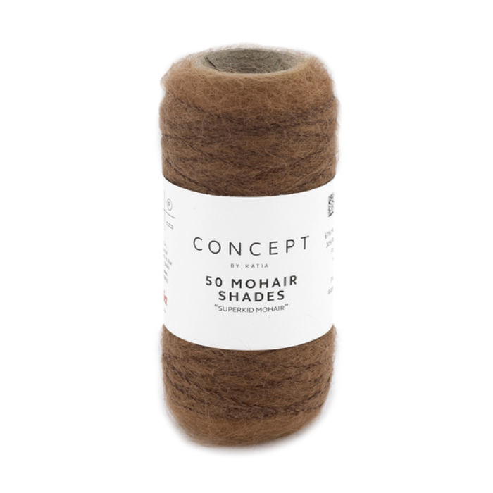 Katia 50 Mohair Shades 57 Brązowy