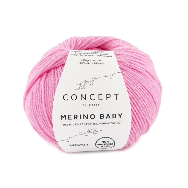 Katia Concept Merino Baby 058 Guma balonowa