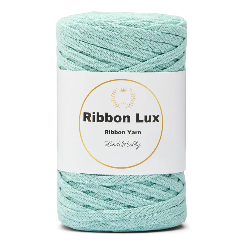 LindeHobby Ribbon Lux 13 Miętowa Zieleń