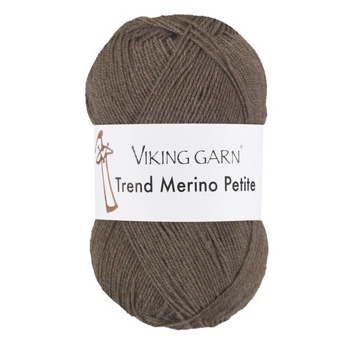 Viking Trend Merino Petite 398 Brązowy melanż