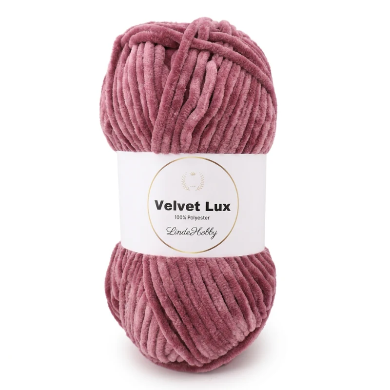 LindeHobby Velvet Lux 53 Przygaszony mauve