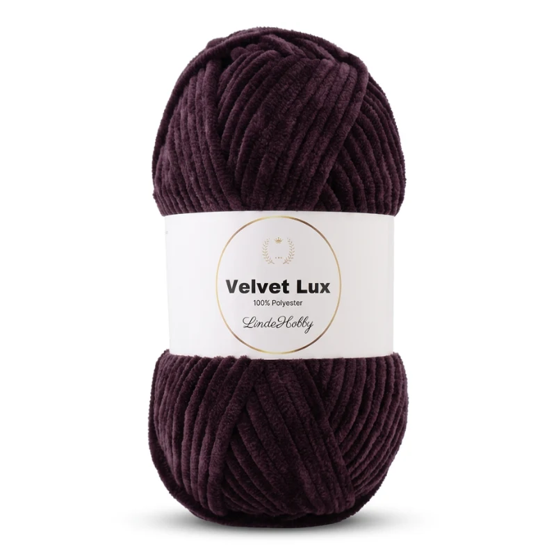 LindeHobby Velvet Lux 56 Bakłażan