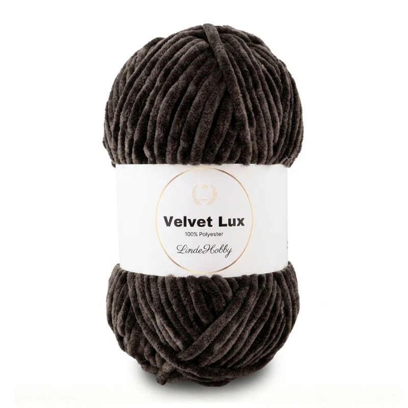 LindeHobby Velvet Lux 47 Grafitowy szary