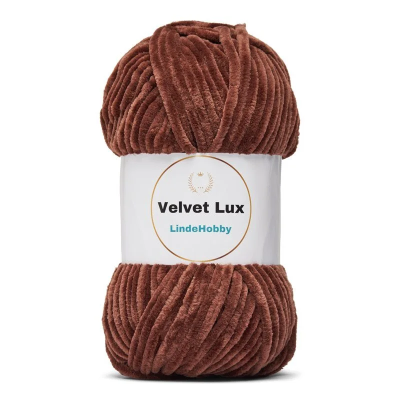LindeHobby Velvet Lux 10 Brązowy