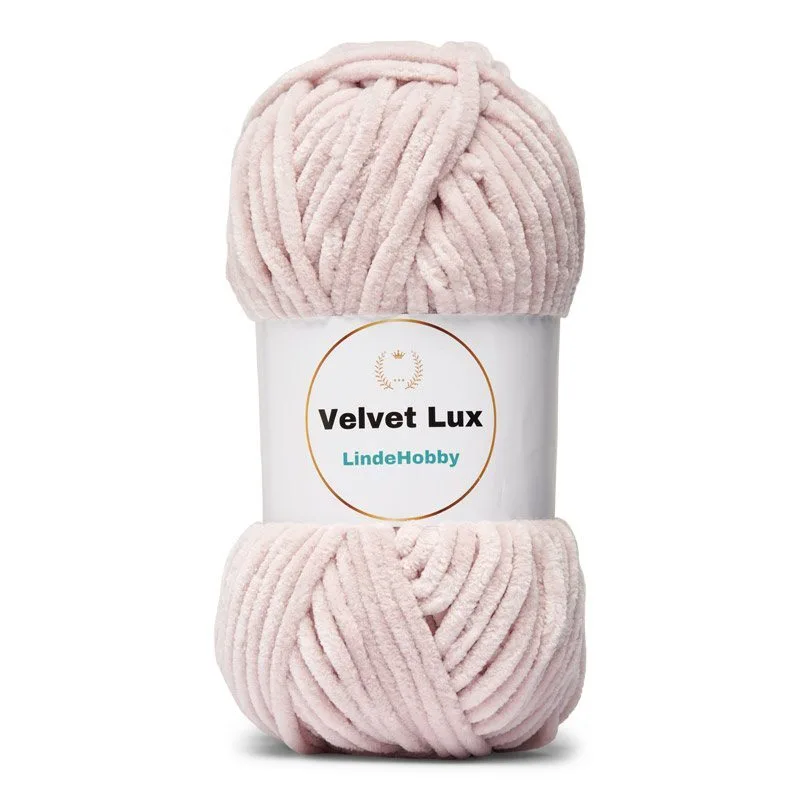 LindeHobby Velvet Lux 11 Różowy puder