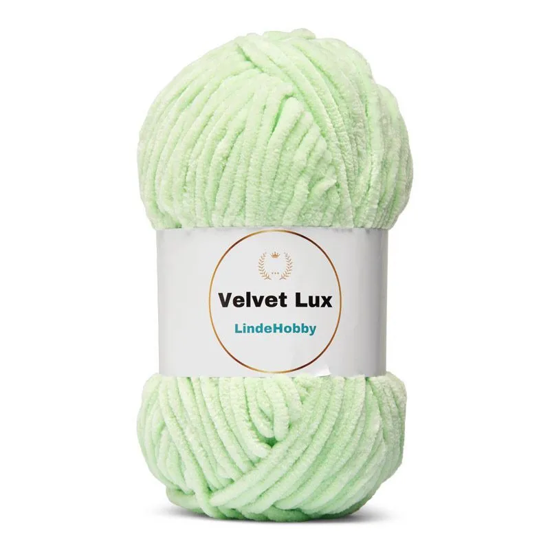 LindeHobby Velvet Lux 14 Zielony woda