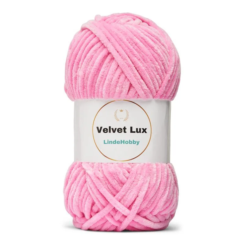 LindeHobby Velvet Lux 27 Różowy