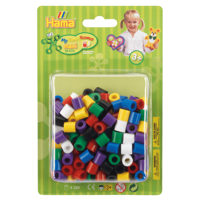 Hama Maxi Perler 250 sztuk.